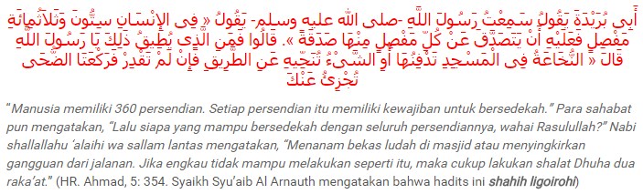 Kewajiban Bersedekah