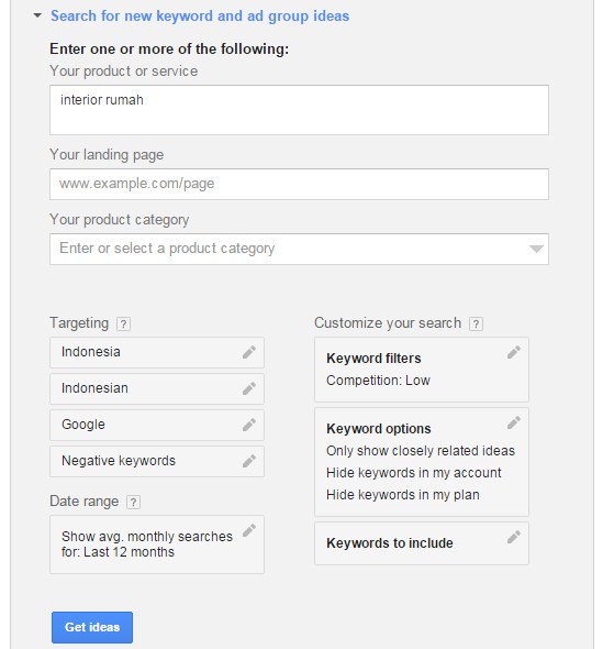 Target Keyword