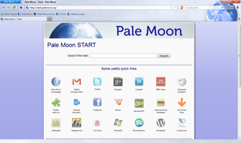 instal the last version for mac Pale Moon 32.3.1